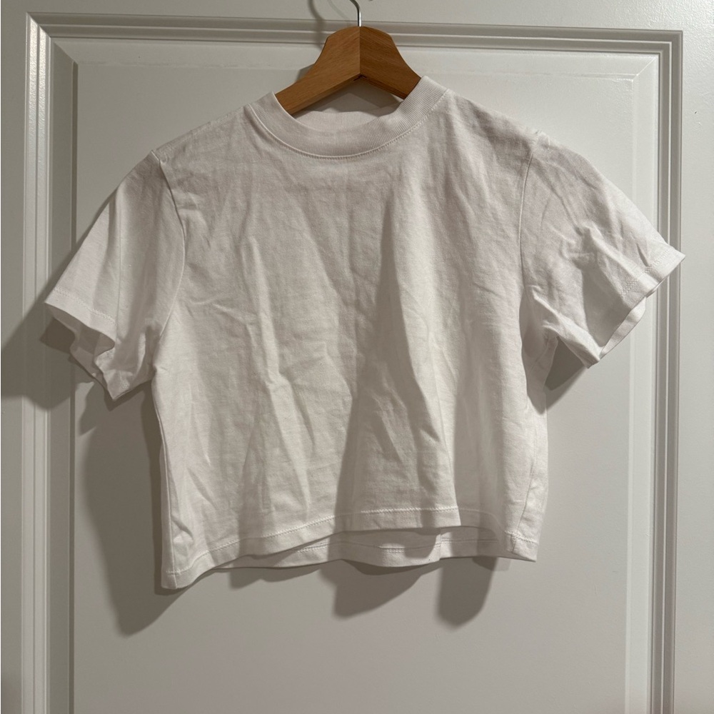 Hanes x Karla cropped baby tee 100% cotton